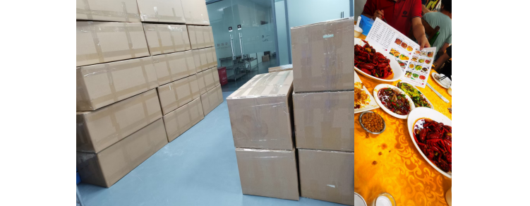 专新CNC加工大项目第一阶段完成，小龙虾安排上！